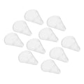 10Pcs Makeup Brush Covers Bristle Protector for Fan Highlighter Brush Travel-Friendly Makeup Supplies and Convenient Storage