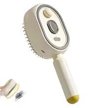 Electric Spray Air Cushions Massage Comb 3 in 1 Self Cleaning Steam Essential Oil Brush Rechargeable Spray Scalp Massager Combs